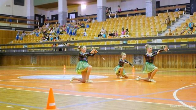 Mażoretki - Tarnobrzeg 2022 | baton trio | Majorettes смотреть онлайн