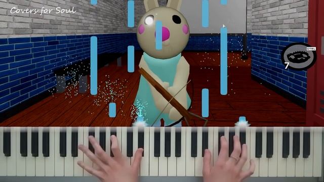 Piggy Roblox Chapter 7 End Theme (Bunny's Song) - Synthesia Cover смотреть онлайн