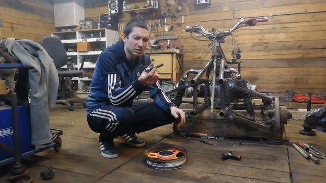 Самодельный квадроцикл рулевая и передняя подвеска (часть 2) смотреть онлайн