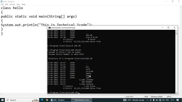 How To Compile And Execute Java Program In Hindi | Compile And Run First Java Program In Hindi смотреть онлайн