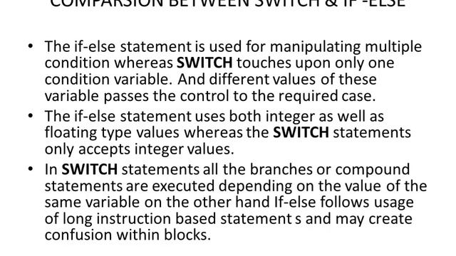 JAVA SWITCH CASE смотреть онлайн