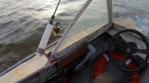 Ловля судака на Финском заливе. Троллинг утро 23.08.2022