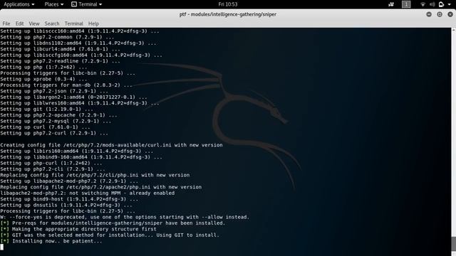 Kali Linux | The Penetration Testers Framework (PTF) смотреть онлайн