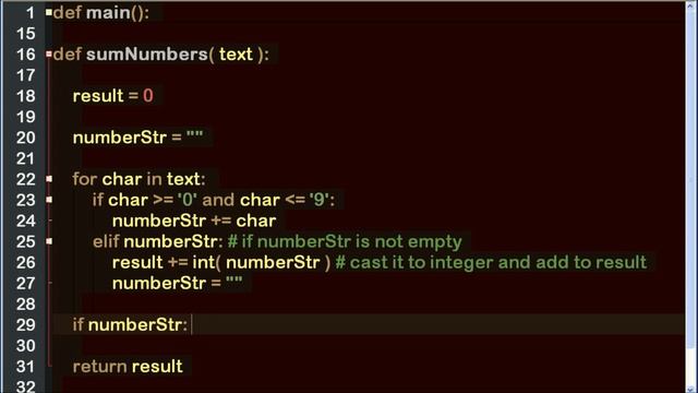 string sum numbers in python ? смотреть онлайн
