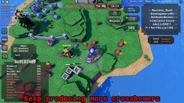 Roblox Medieval RTS BEGINNER'S GUIDE // Roblox: Medieval RTS смотреть онлайн
