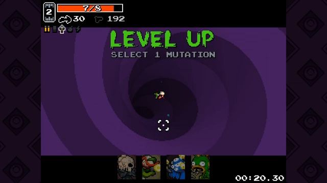 Трон за 10 минут / В погоне за Б скинами Планта, Курицы и Стероида / Nuclear Throne прохождение смотреть онлайн