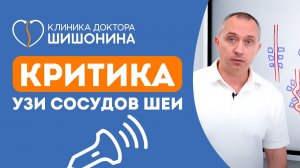 Критика УЗИ сосудов шеи. Доктор Шишонин наносит ответный удар ☝