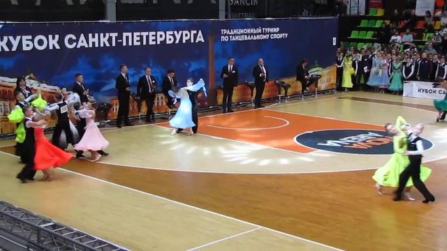Медленный фокстрот (5) (ВС Юниоры-1, ST) Кубок Санкт-Петербурга 18.12.2021 смотреть онлайн