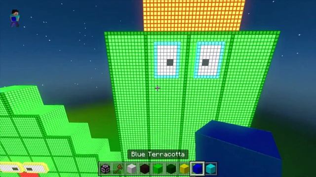 NUMBERBLOCK 42 Fanmade Animation But Glowing in Minecraft NUMBERBLOCKS смотреть онлайн