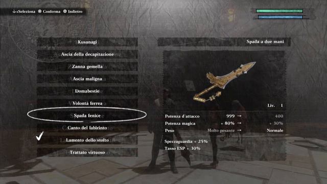 NieR Replicant - Tutte le armi (Trofeo "Collezionista di armi") смотреть онлайн