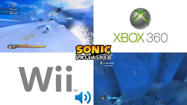 Sonic Unleashed: Cool Edge (Wii vs 360) смотреть онлайн