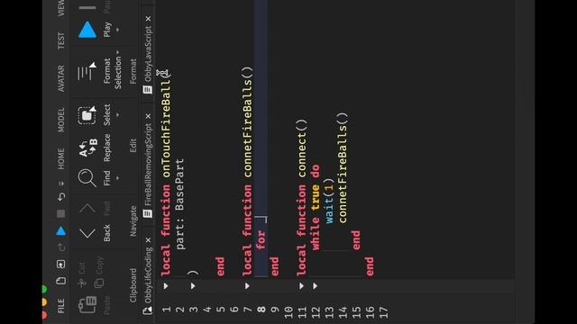 Создаем побег в Roblox: Этап 3. Добавляем урон при касании огненного шара смотреть онлайн