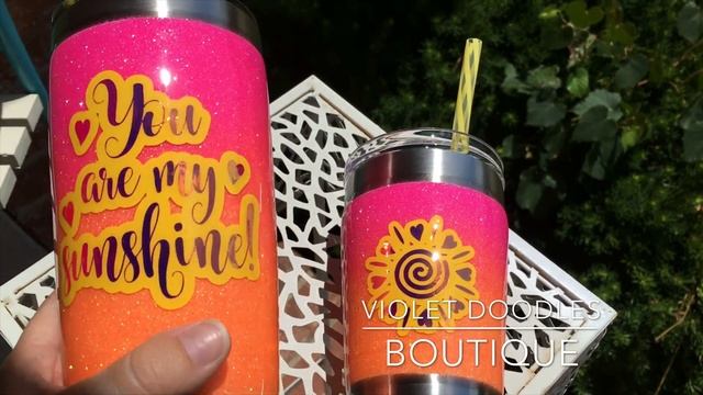 Video Follow-Up: Perfect Glitter Ombre- Stainless Tumblers смотреть онлайн
