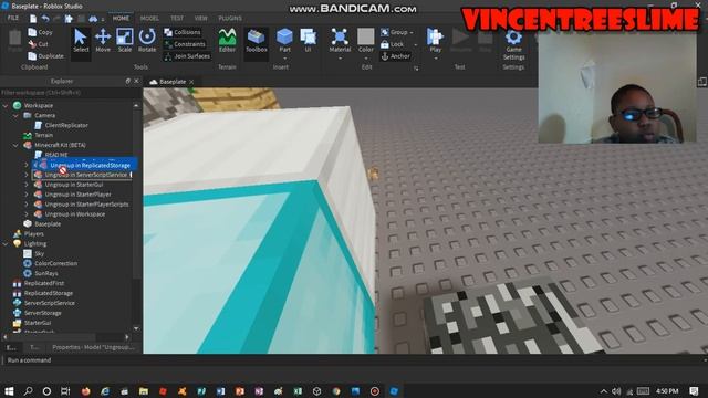 HOW TO MAKE MINECRAFT IN ROBLOX STUDIO!!! (2021) смотреть онлайн