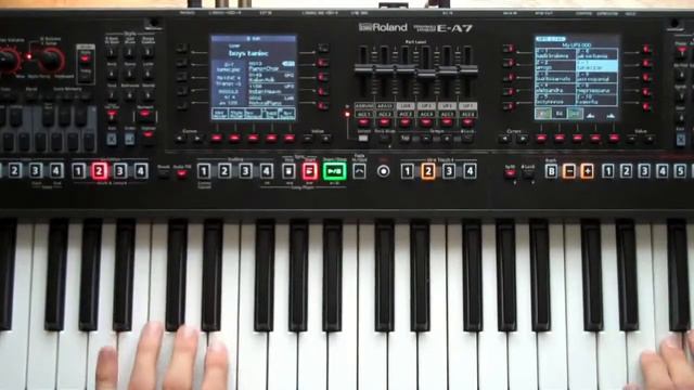 ROLAND EA7 STYLE DEMO смотреть онлайн