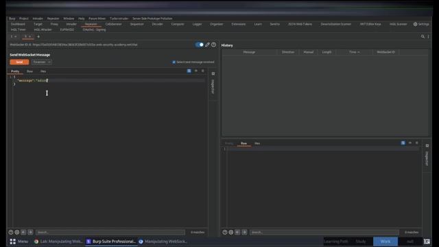 Lab: Manipulating WebSocket messages to exploit vulnerabilitie | WebSockets смотреть онлайн
