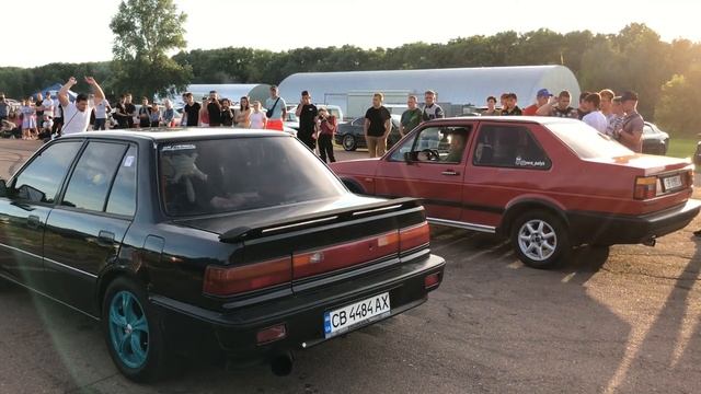 Драгрейсинг Ладинка 29.08.20. Volkswagen Jetta 1.9 л TDI против Honda Civic 1.6 л D16z2