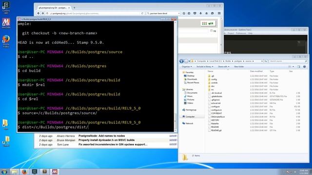 How To Compile PostgreSQL for Windows 64bit смотреть онлайн