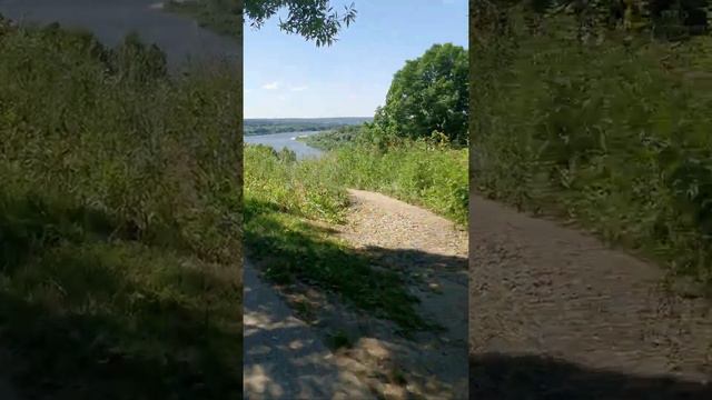 Спуск к реке Оке///06.07.2021.///Калужская область (часть 1) смотреть онлайн