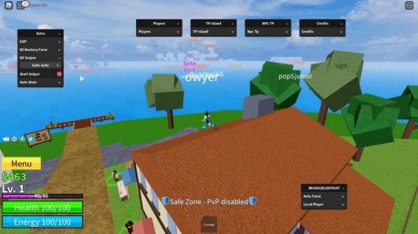 New OP Auto Farm Script For Blox Fruits! (Devil Fruit Sniper) ROBLOX