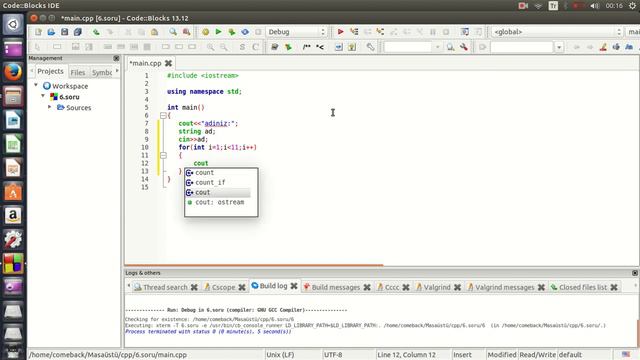 7ve8.örnek c++ da kullanıcının adını 10 kez alt alta yazan program смотреть онлайн