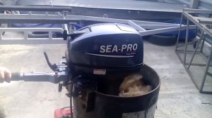 Первый запуск лодочного мотора СИА ПРО 9.9 ОТН