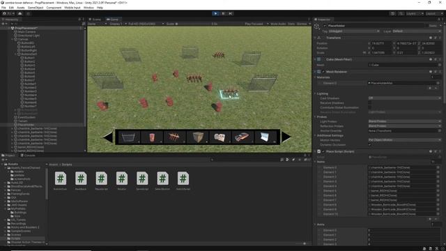 Unity Zombie Tower Defence Game смотреть онлайн
