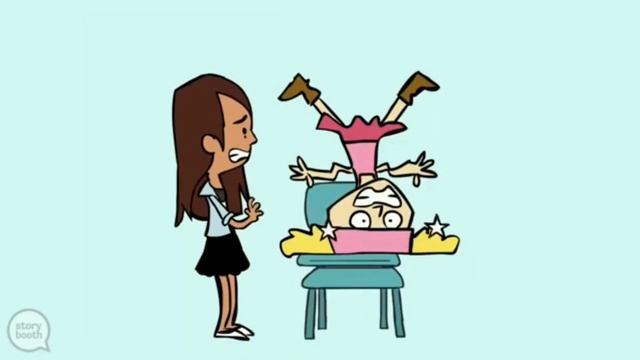 Вырвало в школе || Story Booth русская озвучка смотреть онлайн