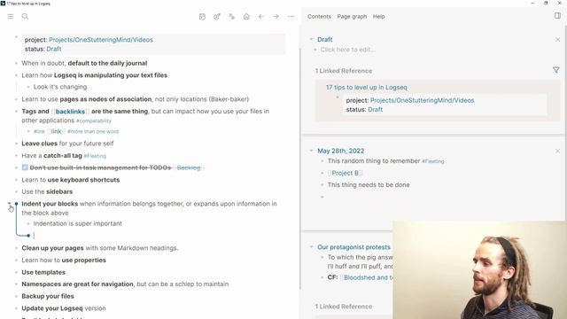 17 tips to level-up in Logseq смотреть онлайн