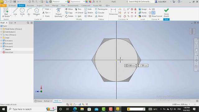 Bolt & Nut creating and animation in Autodesk inventor 2023 смотреть онлайн