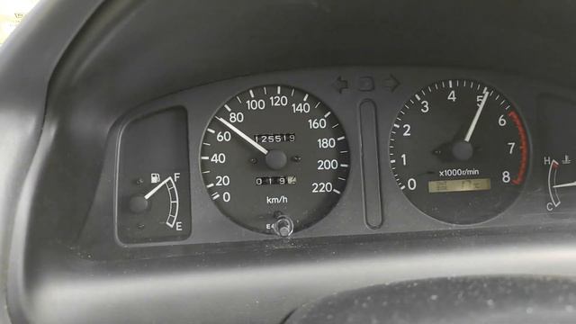 TOYOTA COROLLA E11 1.3 4E-FE / ACCELERATION