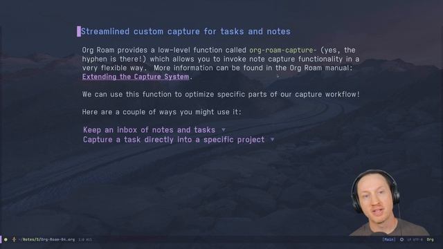 5 Org Roam Hacks for Better Productivity in Emacs смотреть онлайн