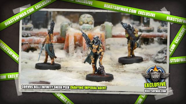 Corvus Belli INFINITY: Sneek Peek Zhánying Imperial Agent смотреть онлайн