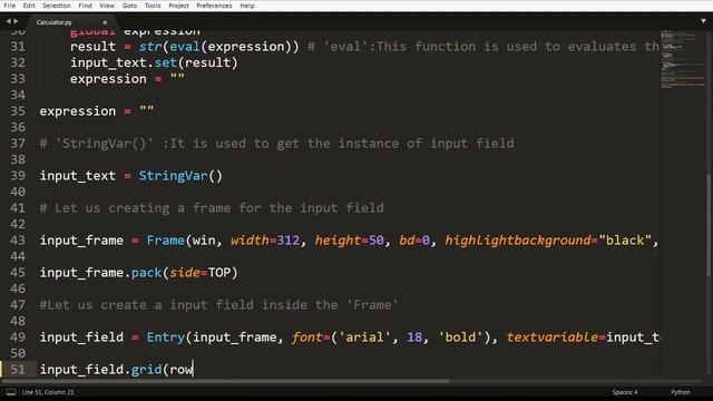 Calculator Program in Python | GUI with Tkinter смотреть онлайн