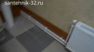 Монтаж отопления из стальных панельных радиаторов.mp4