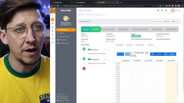CRIE SEU PRÓPRIO CRM EM MINUTOS COM ADIANTI BUILDER смотреть онлайн
