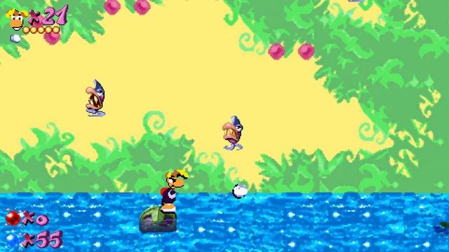 Rayman GBC ReDesigned - Spellbound Forest + Ubi Cliff (Rayman ReDesigner) смотреть онлайн