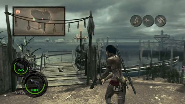 (06) Resident Evil 5 HD Remaster (PS4) Walkthrough Online Co-op: Ch. 3-1 (Veteran) смотреть онлайн