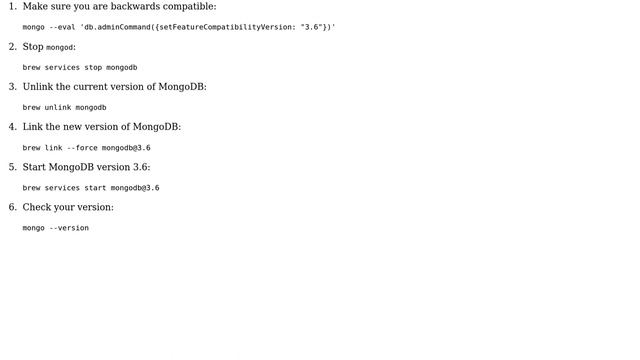 Apple: How to have two different versions of MongoDB installed at same time? (3 Solutions!!) смотреть онлайн