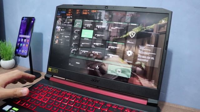 TESTANDO O JOGO VARORANT ACER NITRO 5 (2020) AN515-54 300FPS смотреть онлайн