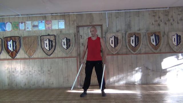 Парное оружие. Координационные упражнения 23