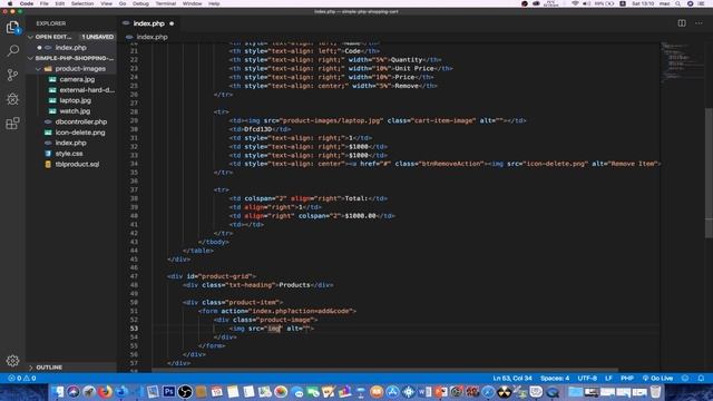 ระบบ PHP Shopping Cart [ ตอนที่ 1 ] смотреть онлайн