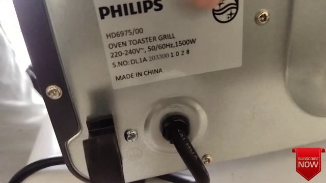 Philips otg HD6975/00 unboxing and review / 25L digital oven toaster grill смотреть онлайн