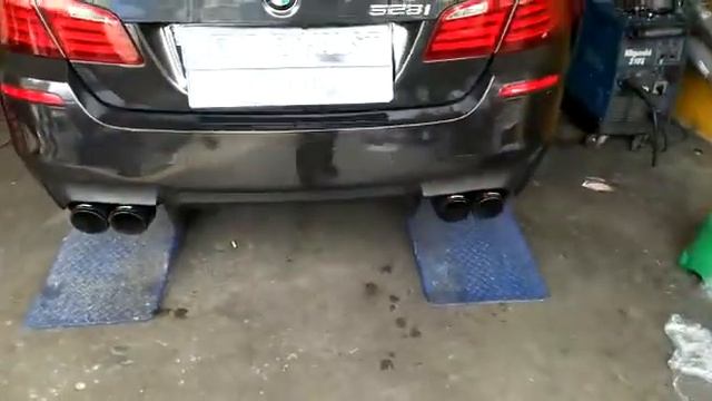 BMW F10 528i N20 Msport Akrapovic Exhaust Sound