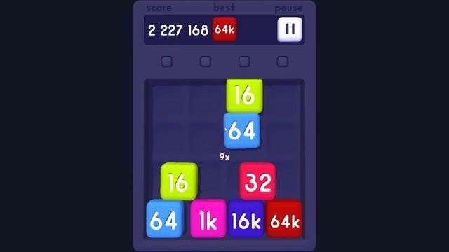 Wow 64K Merge Block ?️ Play  on Crazzy Game Time