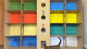 ОГРОМНЫЙ ДОМ с лифтом для кошки ? из картона своими руками