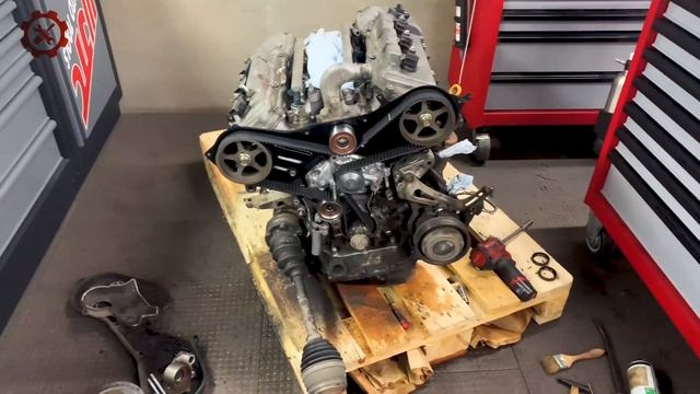 Замена ремня ГРМ LEXUS RX 300 1MZFE смотреть онлайн