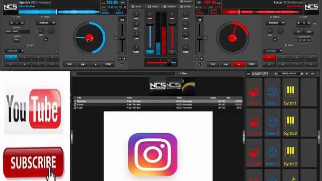 Virtual DJ Mix // Alan Walker (NCS Release) // смотреть онлайн