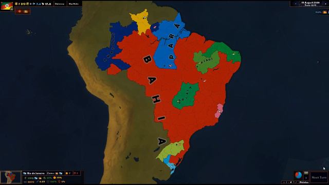 AOC2: Brazil States Timelapse AI Only смотреть онлайн