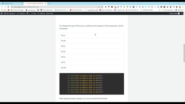 How to increase Font Awesome icon Size in HTML & CSS смотреть онлайн